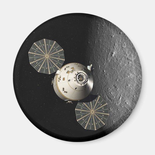 Aimant Orion Spacecraft en Orbite lunaire (Devant)