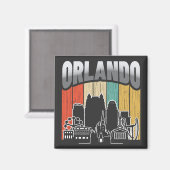 Aimant Orlando Florida Vintage (Recto/Verso)