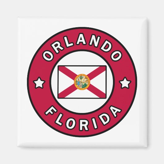 Aimant Orlando Floride (Devant)