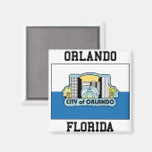 Aimant Orlando Floride (Recto/Verso)