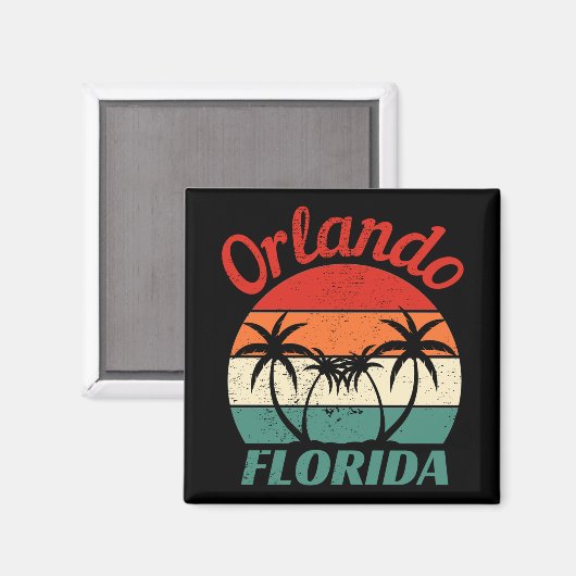 Aimant Orlando Floride (Recto/Verso)
