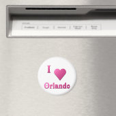 Aimant Orlando — Rose chaud (In Situ (Lave-vaisselle))