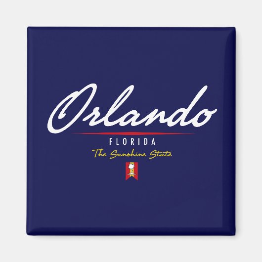 Aimant Orlando Script (Devant)