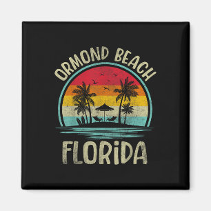 Aimant Ormond Beach Floride Palmier Famille Vacances d'ét