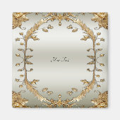 Aimant Orné Doré (Devant)