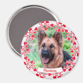 Aimant Ornement Coeur des Animaux - Jour des Valentines - (Recto/Verso)