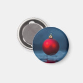 Aimant Ornement de boule de Noël (Recto/Verso)