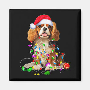Aimant Ornement de Noël Cavalier King Charles Spaniel Chi
