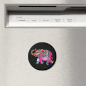 aimant ornemental d'éléphant (In Situ (Lave-vaisselle))