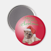 Aimant Ornements de Noël pour Terrier Cairn (Recto/Verso)