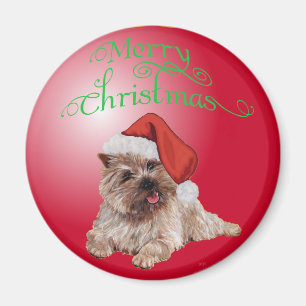 Aimant Ornements de Noël pour Terrier Cairn