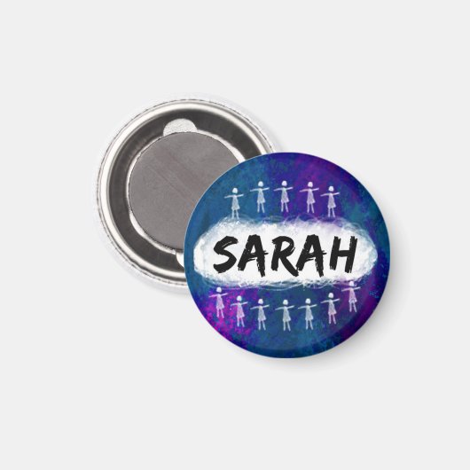 Aimant Orphan Black - Sarah (Recto/Verso)