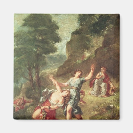 Aimant Orphée et Eurydice, printemps (Devant)