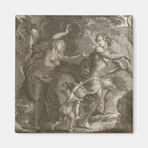 Aimant Orphée, Eurydice principal hors d'enfer, regarde