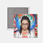 Aimant Orphelin noir | Cosima Niehaus - Chic Geek (Recto/Verso)