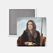 Aimant Orphelin noir | Mme S - Feministe Cool (Recto/Verso)