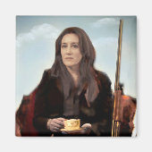 Aimant Orphelin noir | Mme S - Feministe Cool (Devant)