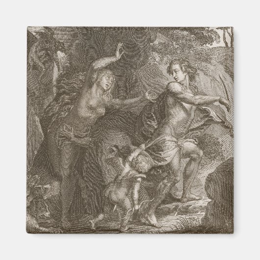 Aimant Orpheus, Leading Eurydice Out of Hell, Looks Back (Devant)