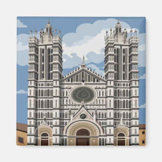 Aimant Orvieto, Italie (Devant)