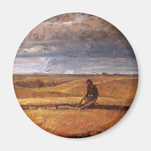 Aimant Os de buffle labourés par Harvey Thomas Dunn (Devant)