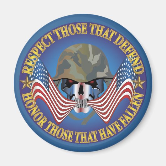 Aimant Os patriotiques (Devant)