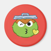 Aimant Oscar Face Jeter un baiser (Devant)