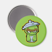 Aimant Oscar le zombie Grouch (Recto/Verso)