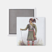 Aimant Osceola ou Rising Sun, un responsable du séminaire (Recto/Verso)