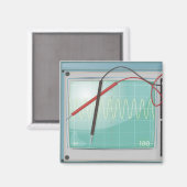 Aimant Oscilloscope (Recto/Verso)