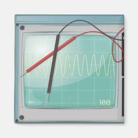 Aimant Oscilloscope (Devant)