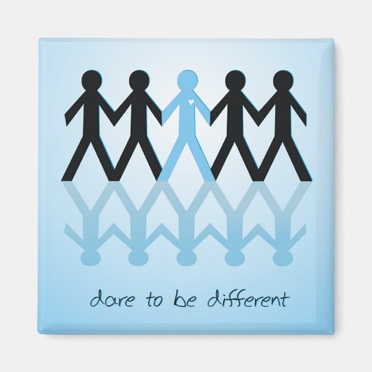Aimant Oser être différent (Devant)