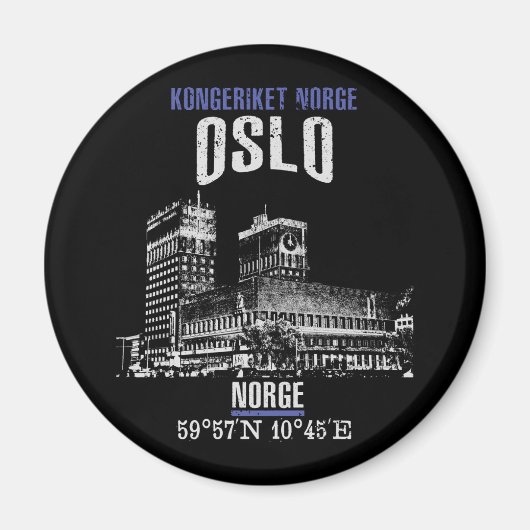 Aimant Oslo (Devant)