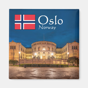 Aimant Oslo Norvège Souvenir