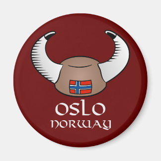 Aimant Oslo Norvège Viking Casquette