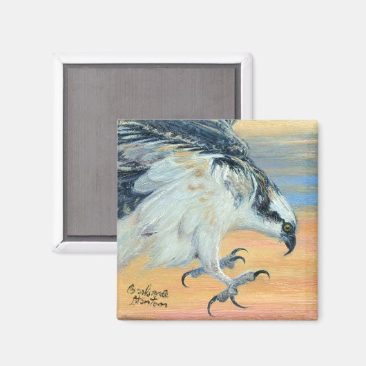 Aimant "Osprey Landing" (Recto/Verso)