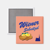 Aimant Österreich Wiener Schnitzel (Recto/Verso)