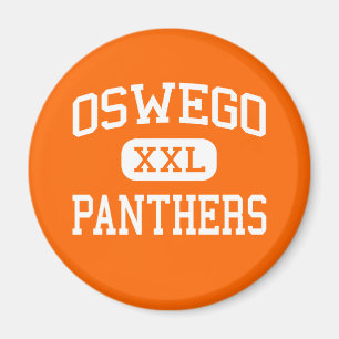 Aimant Oswego - panthères - lycée - Oswego l'Illinois