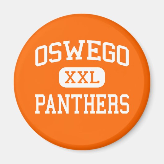 Aimant Oswego - Panthers - Lycée - Oswego Illinois (Devant)