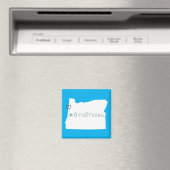 Aimant Otis Strong Rope Coeur Blanc (In Situ (Lave-vaisselle))