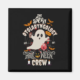 Aimant Otolaryngologie éffrayante Halloween Équipage Ear