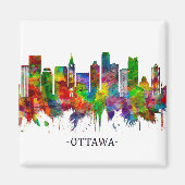 Aimant Ottawa Canada Skyline (Devant)