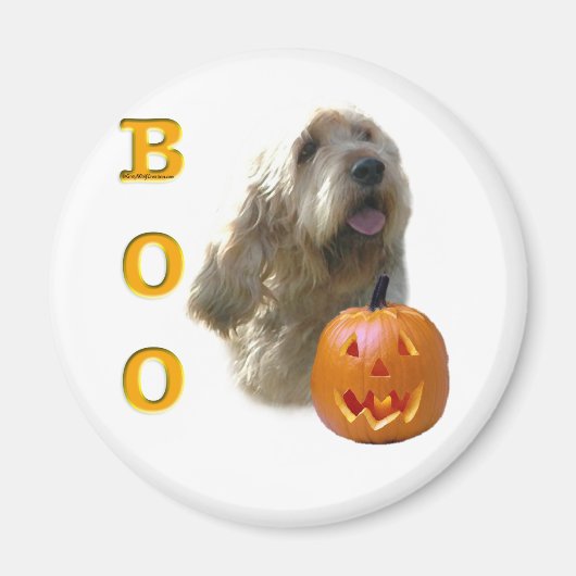 Aimant Otterhound Halloween BOO (Devant)