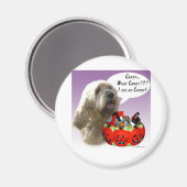 Aimant Otterhound Halloween Candy (Recto/Verso)