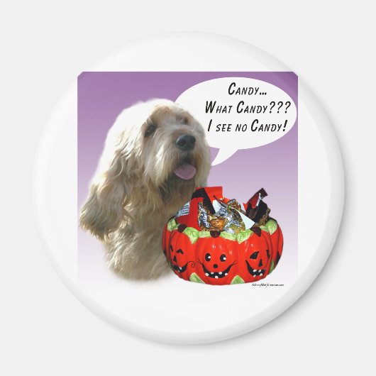 Aimant Otterhound Halloween Candy (Devant)
