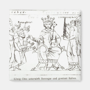 Aimant Otto I soumettant à Berenger II