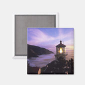 Aimant OU, Côte de l'Oregon, phare de Heceta Head, sur (Recto/Verso)