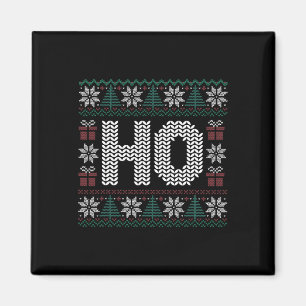 Aimant Où est mon cheval à Noël Les couples de Noël