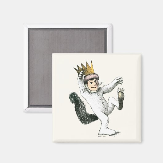 Aimant Où sont les choses sauvages | Max (Recto/Verso)