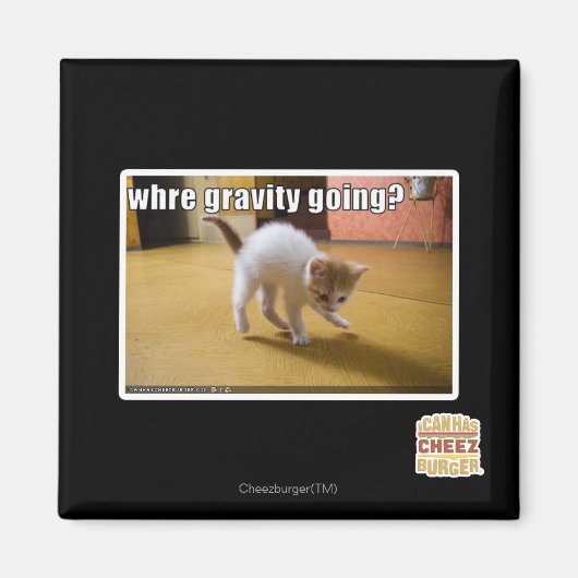 Aimant Où va la gravité ? (Devant)