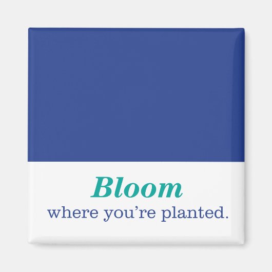 Aimant Où vous êtes planté (Devant)